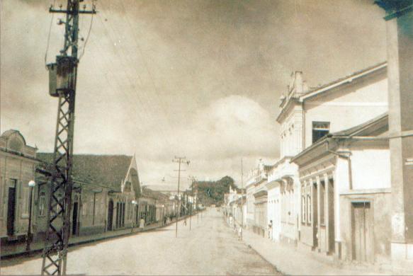 Rua XV de Novembro - Foto: acervo da Fundac - cedida por Jorge Arnaldo Nascimento