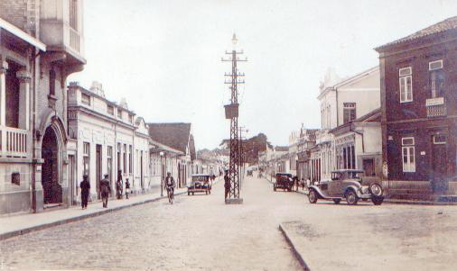 Rua XV de Novembro - Foto: acervo de Bethânia M. G. Carvalho