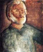 Auto retrato de Emeric Racz Marcier (1916-1990) acervo de Jair Pereira